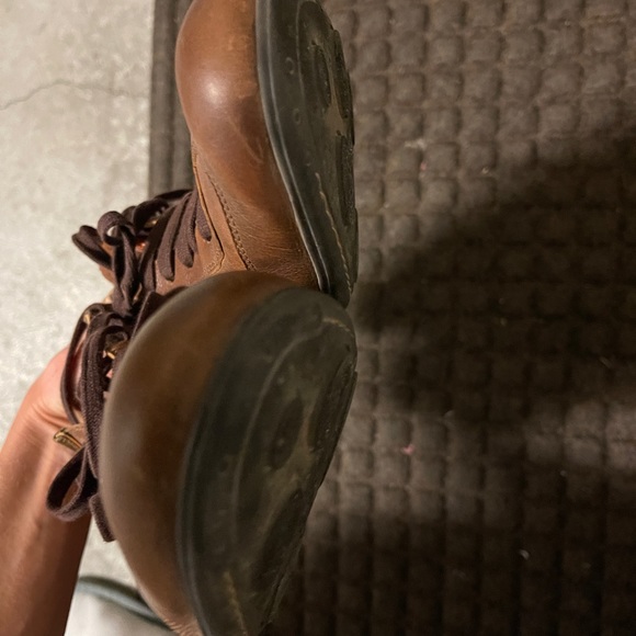 Men's Hugo Boss Saturn Brown Leather Sneakers Trainers Size US 11 EU 44 - Picture 13 of 14